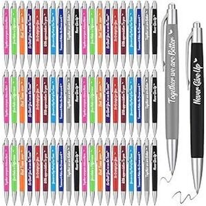 100 Pcs Classic Style Ballpoint Pens "Thank You For Being Awesome" Message